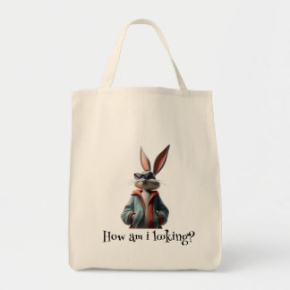Cute Bunny Canvas Tote Bag
