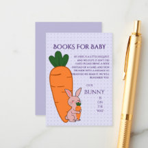 Cute Bunny & Carrot Book For Baby
