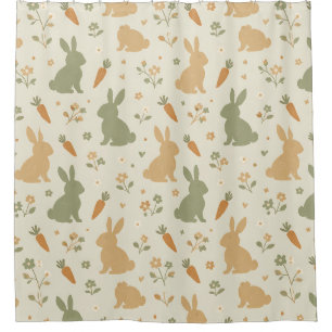 Cute Bunny & Carrot Cottage Pattern (4)