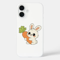 Cute Bunny Carrot Phone Case