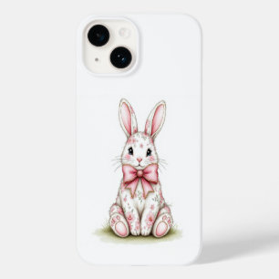 Cute Bunny Chinoisery , Easter gift foher Case-Mate iPhone 14 Case
