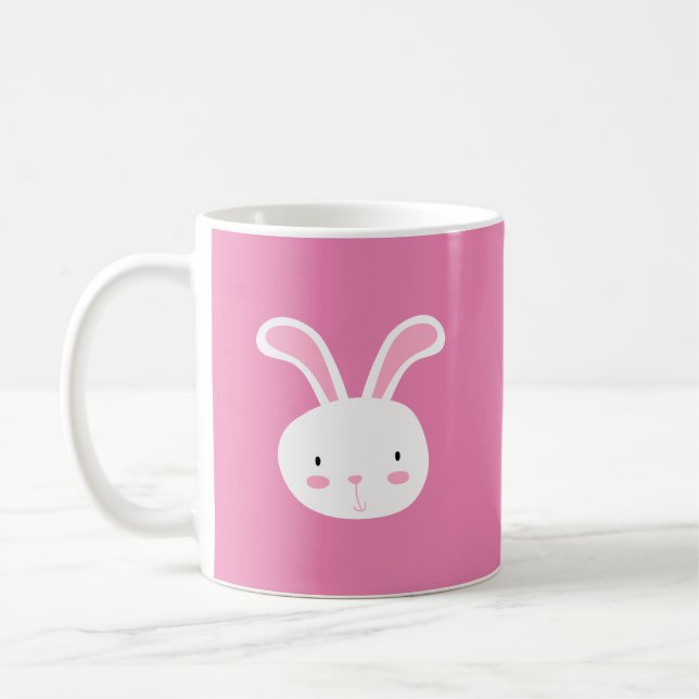 Cute Bunny Coffee Mug (Left)