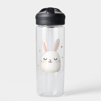 Cute Bunny Drinkware – Adorable White Rabbit Water Bottle
