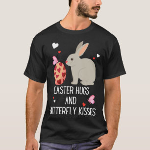 Cute Bunny Ears Happy Easter Rabbit Quote Saying W T-Shirt