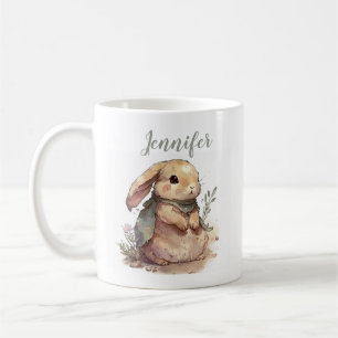 Cute Bunny Easter Coffee Mug