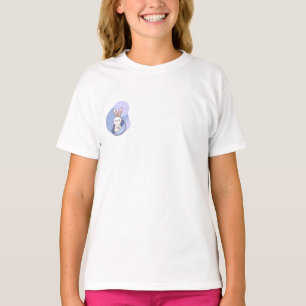 Cute Bunny Eggshell Kids T-Shirt