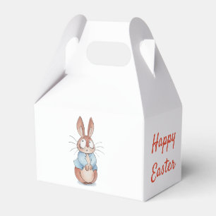 Cute bunny favor box