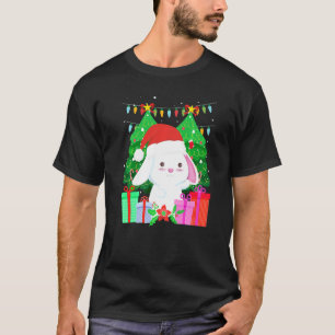 Cute bunny fir tree Christmas T-Shirt