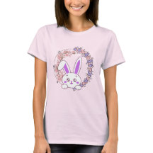 Cute Bunny Floral