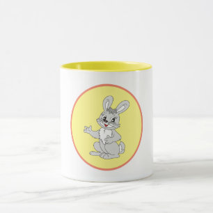 Cute Bunny for Kids and Rabbit Fans Mug