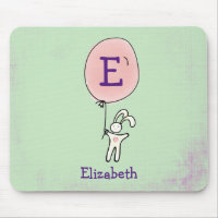 Cute Bunny Holding a Balloon
