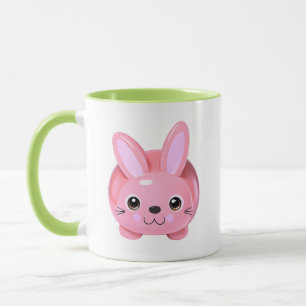 Cute Bunny Illustration Mug