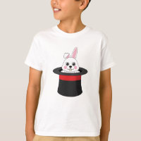 Cute Bunny in Wizard Hat