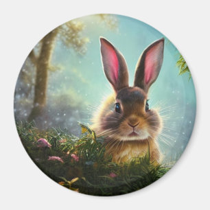 Cute Bunny Magnet