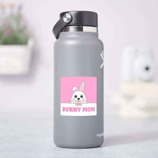 Cute Bunny Mom Pink  (HydroFlask)