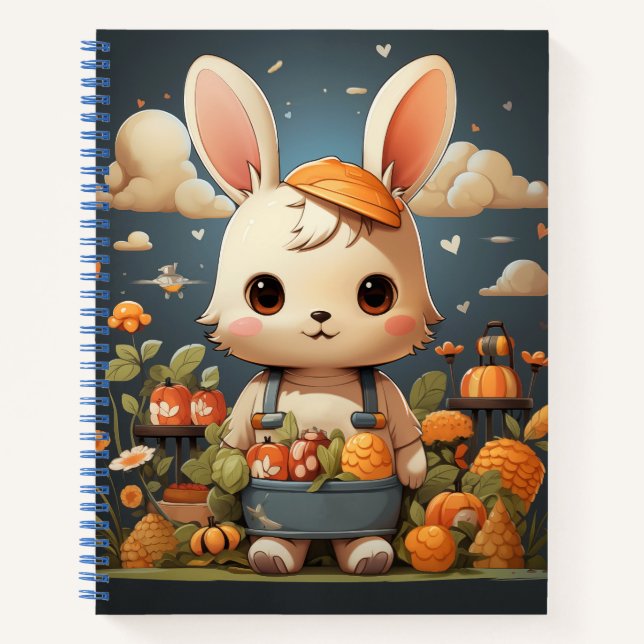 Cute bunny notebook (Front)