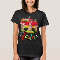 Cute Bunny Persian Cats Riding Red Truck Happy Eas