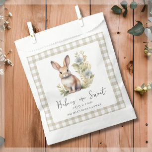Cute Bunny Rabbit Baby Shower Favour Bag