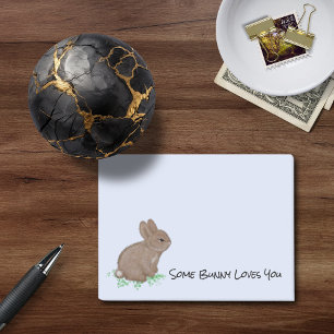 Cute Bunny Rabbit Personalized Post-it Notes