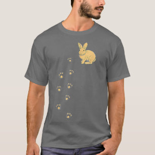 Cute Bunny Rabbit Pocket Easter Day  T-Shirt