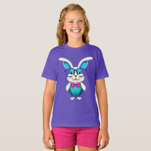 Cute Bunny rabbit with glasses T-Shirt