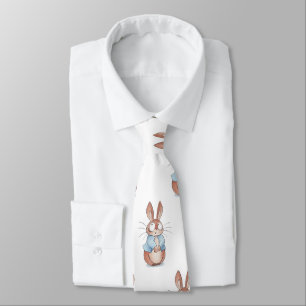 Cute bunny tie
