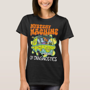Cute Bus Lab Week 2025 Retro Mystery Machine Of Di T-Shirt