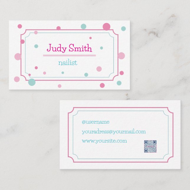 Cute business card (Front/Back)