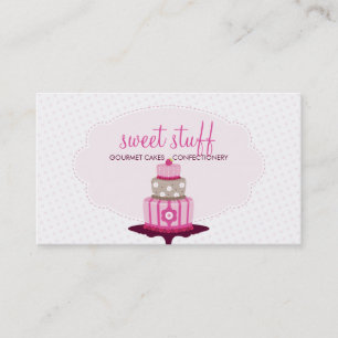 CUTE BUSINESS CARD :: sweet cakes bakery 1