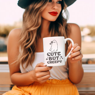 Cute but creepy retro groovy Halloween Coffee Mug