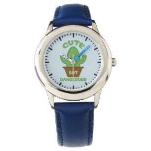 Cute But Dangerous - Kawaii Cactus - Funny Watch