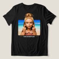 Cute But I Don’t Care Funny Beach Meme T-Shirt