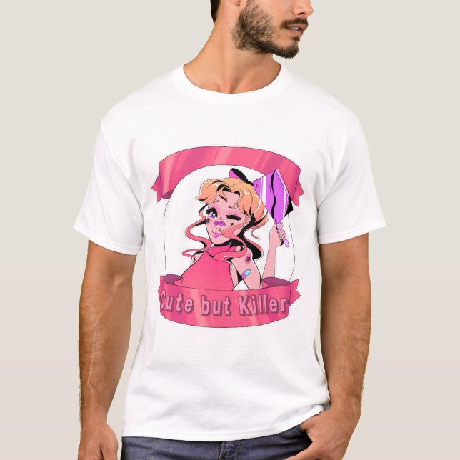 Cute but Killer (Original) T-Shirt (Front)
