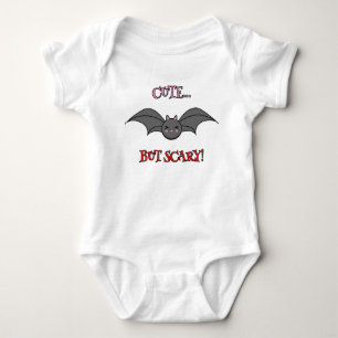 Cute but Scary Bat Baby Bodysuit