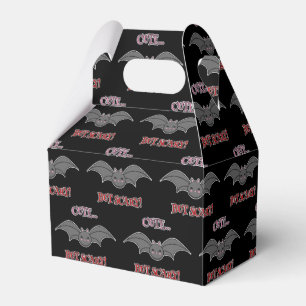 Cute but Scary Bat Favor Box