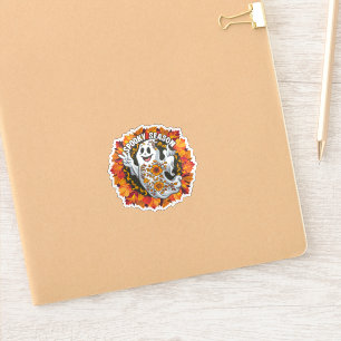 Cute but Scary Cartoon Ghost