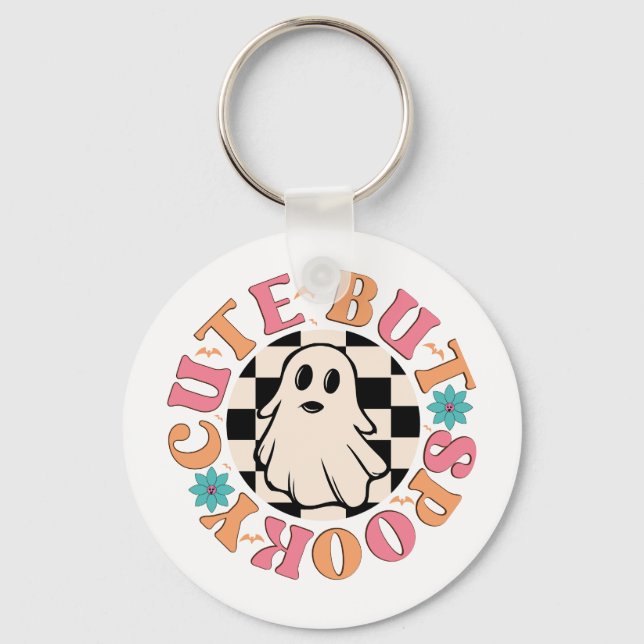 cute but spooky keychain (Front)