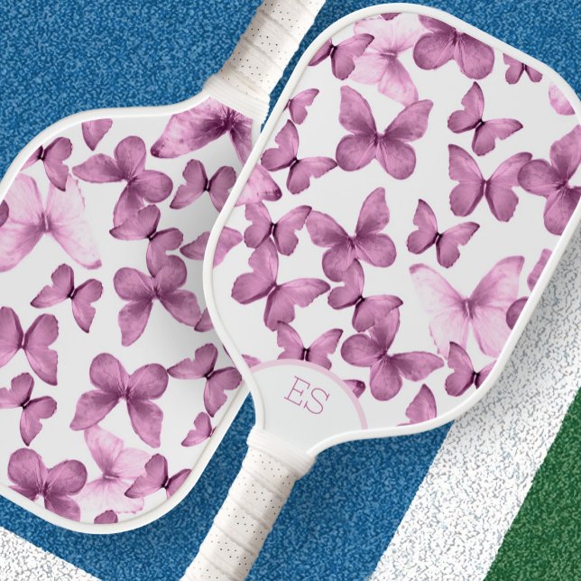 Cute butterflies pink pickleball paddle (Creator Uploaded)