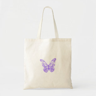 cute butterfly art design  tote bag