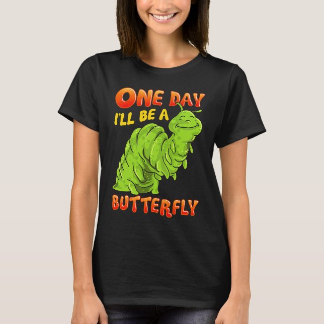 Cute Butterfly Caterpillar Top for Girls with Sayi (Front)