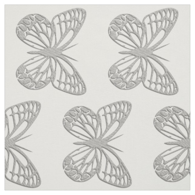 Cute Butterfly Fabric (Swatch)