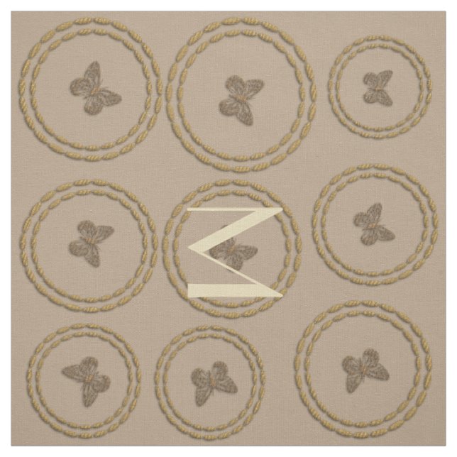 Cute Butterfly Fabric (Swatch)