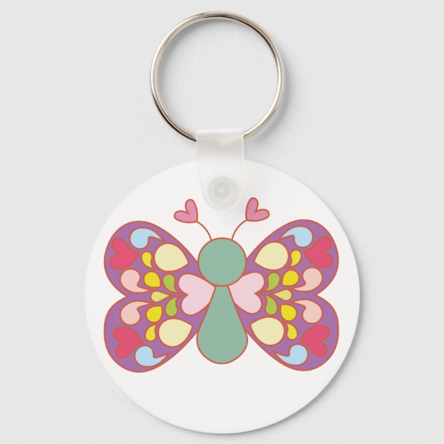 Cute butterfly keychain (Front)