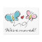 Cute butterfly moving postcards | We've moved!