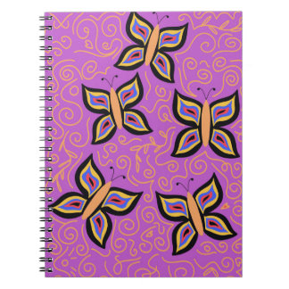 Cute Butterfly Pattern  Notebook