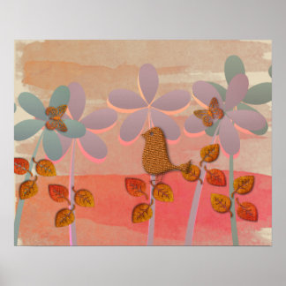 Cute Butterfly Poster