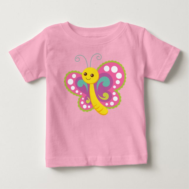 Cute Butterfly T-Shirt (Front)