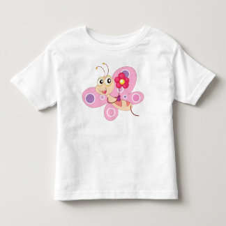 cute butterfly toddler t-shirt