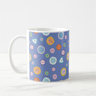Cute Buttons Coffee Mug