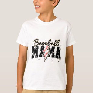Cute Bysebyll Mama Lightning Game Day Season Sport T-Shirt